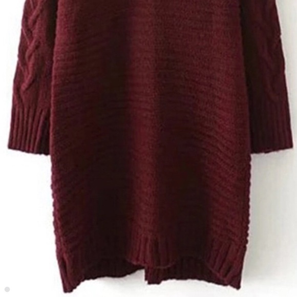 🆕 Plush🔥\\ Cable-knit Cardigan - Picture 4 of 5